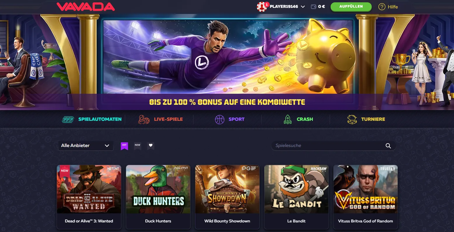 Vavada Casino Österreich — Überblick über die Online-Casino-Plattform