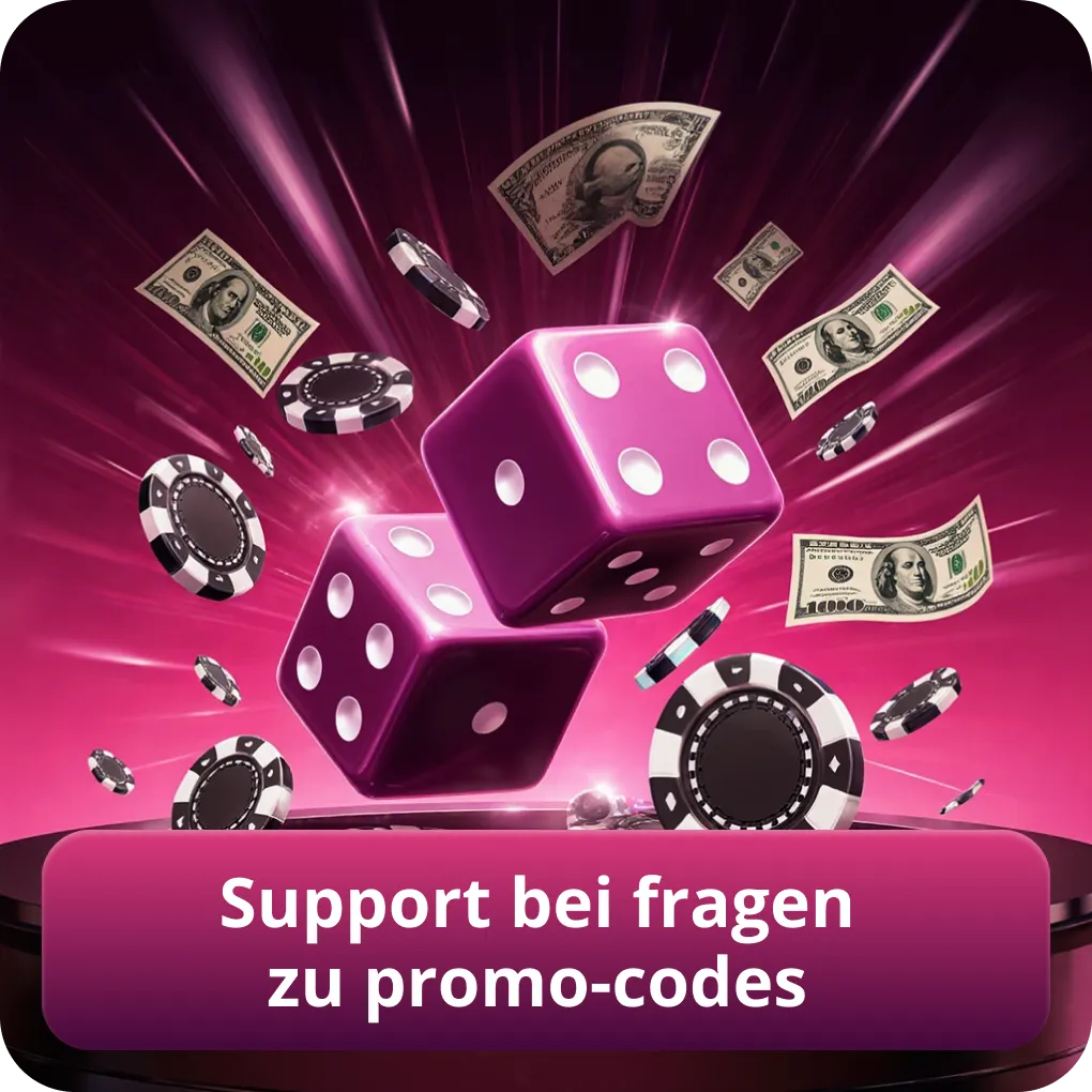 Support bei Fragen zu Promo-Codes